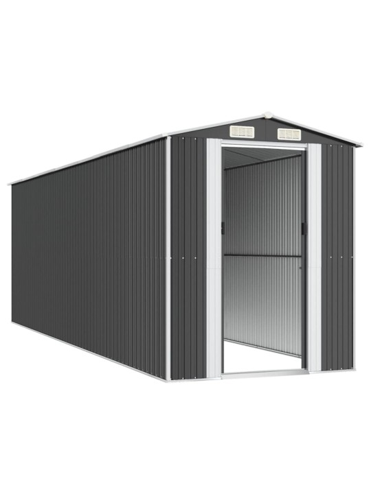 Sodo pašiūrė, antracito, 192x606x223cm, galvanizuotas plienas