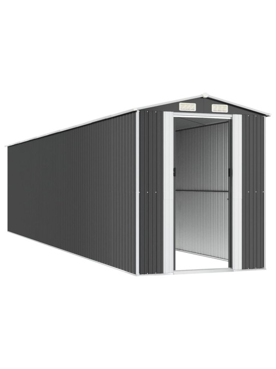 Sodo pašiūrė, antracito, 192x855x223cm, galvanizuotas plienas