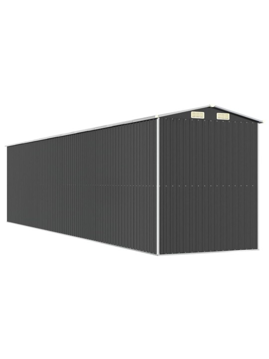 Sodo pašiūrė, antracito, 192x855x223cm, galvanizuotas plienas
