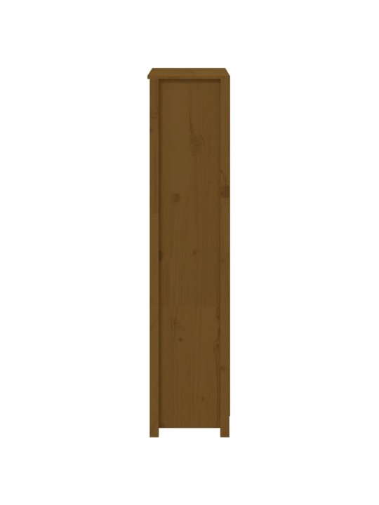 Komoda, medaus ruda, 80x35x154cm, pušies medienos masyvas