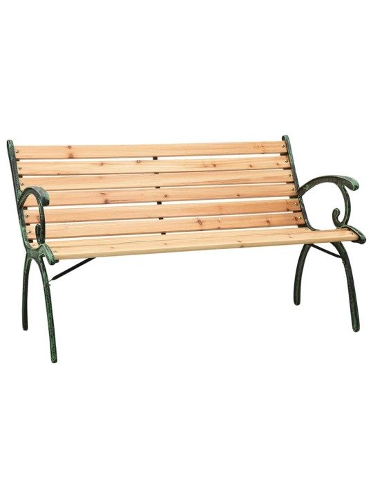 Sodo suoliukas, 116cm, ketus ir eglės medienos masyvas