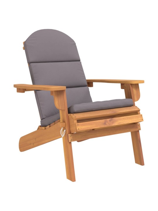 Sodo adirondack komplektas, 3 dalių, akacijos medienos masyvas