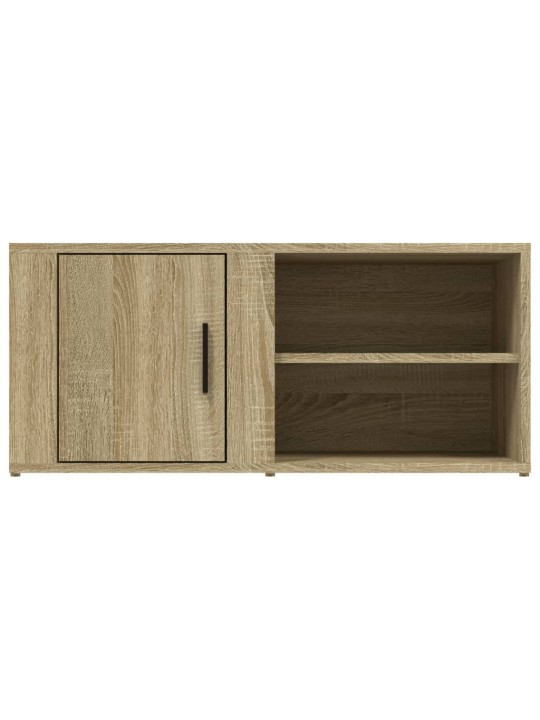 Televizoriaus spintelės, 2vnt., ąžuolo, 80x31,5x36cm, mediena