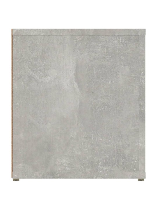 Televizoriaus spintelė, betono pilka, 80x31,5x36cm, mediena