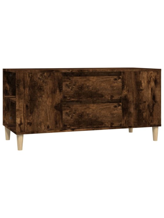 Televizoriaus spintelė, dūminio ąžuolo, 102x44,5x50cm, mediena