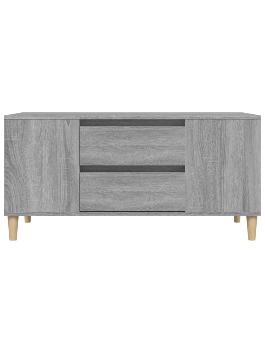Televizoriaus spintelė, pilka ąžuolo, 102x44,5x50cm, mediena