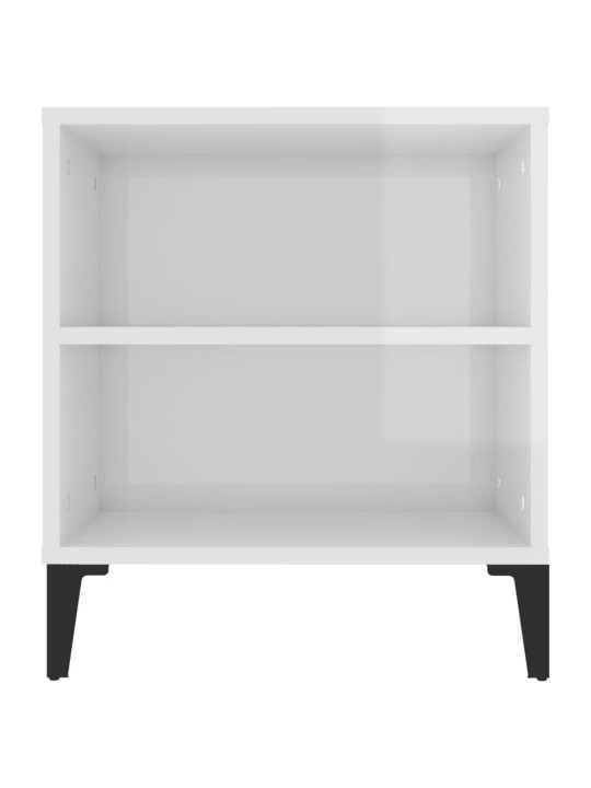 Televizoriaus spintelė, balta, 102x44,5x50cm, mediena, blizgi