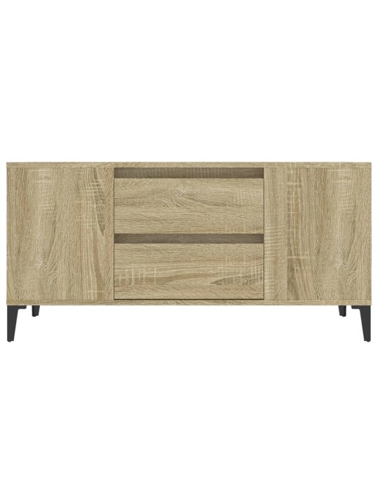 Televizoriaus spintelė, ąžuolo, 102x44,5x50cm, apdirbta mediena