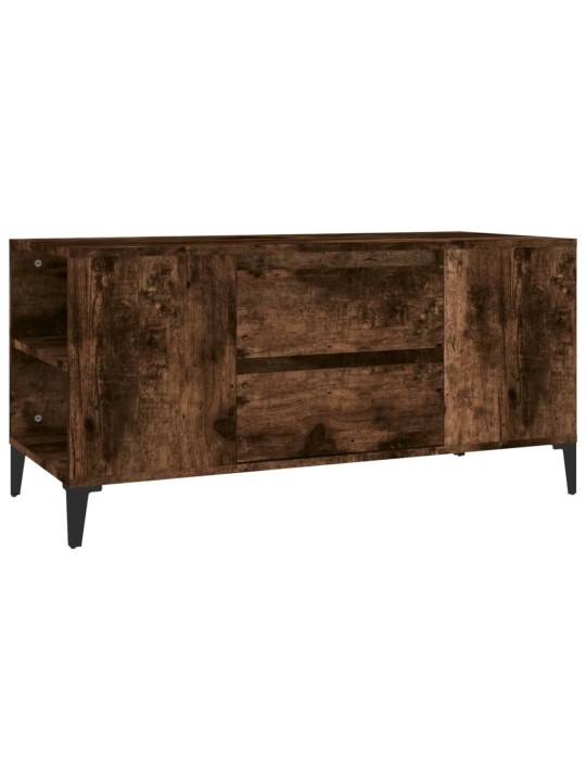 Televizoriaus spintelė, dūminio ąžuolo, 102x44,5x50cm, mediena