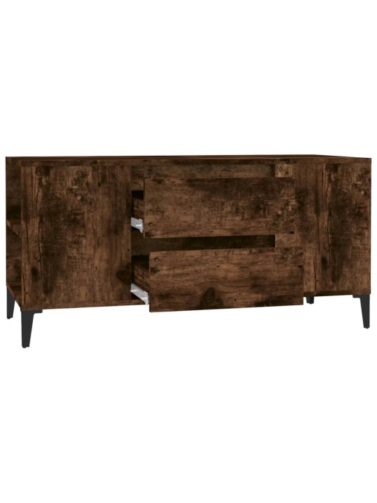 Televizoriaus spintelė, dūminio ąžuolo, 102x44,5x50cm, mediena