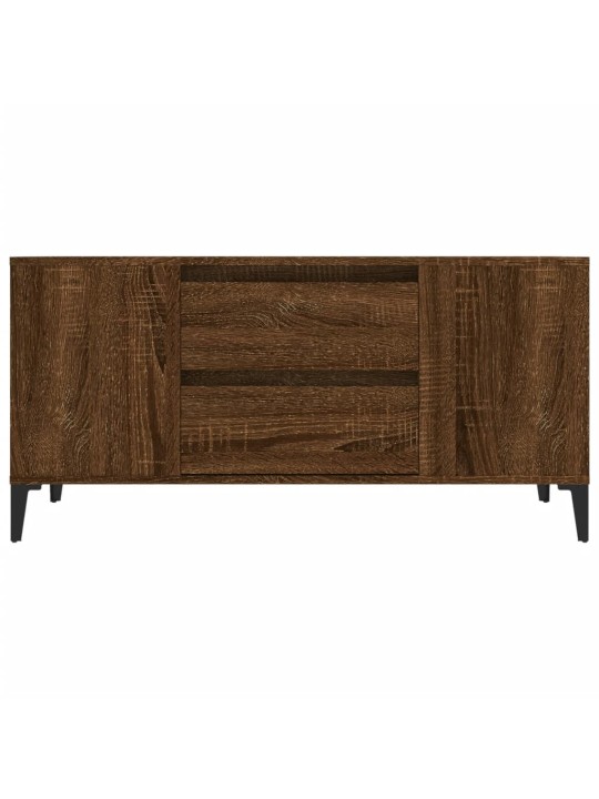 Televizoriaus spintelė, ruda ąžuolo, 102x44,5x50cm, mediena