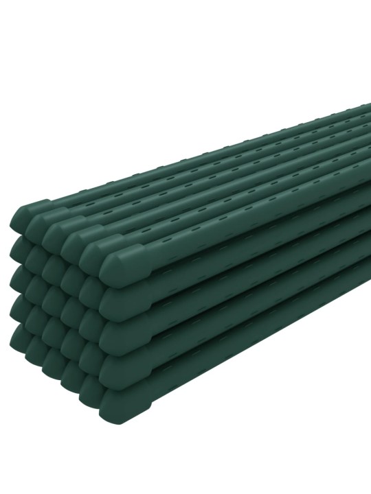 Sodo augalų kuoliukai, 30vnt., žalios spalvos, 60cm, plienas