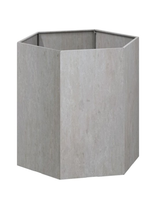 Lovelis, rūdžių spalvos, 40x40x45cm, Corten plienas