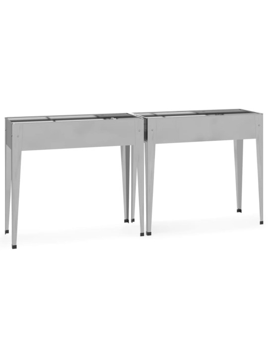 Sodo loveliai, 2vnt., galvanizuotas plienas