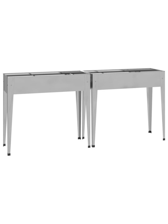 Sodo loveliai, 2vnt., galvanizuotas plienas