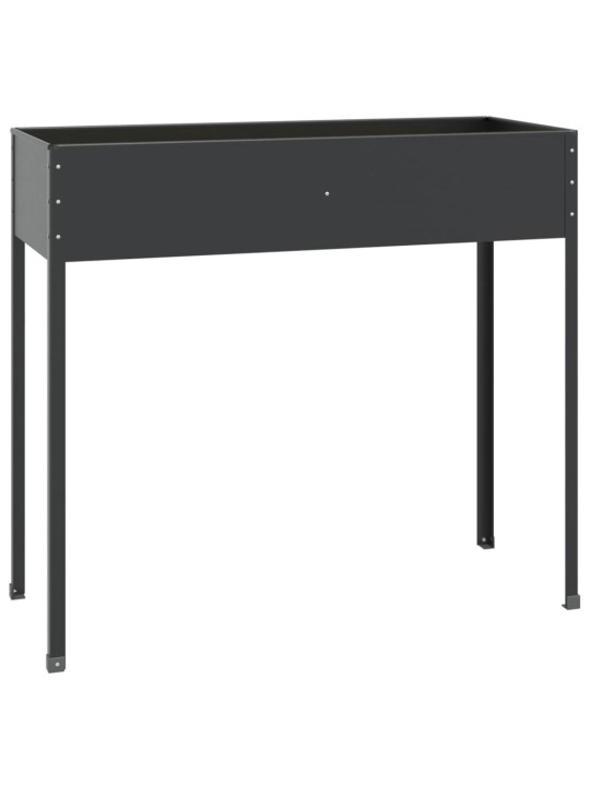 Sodo loveliai, 2vnt., antracito, galvanizuotas plienas