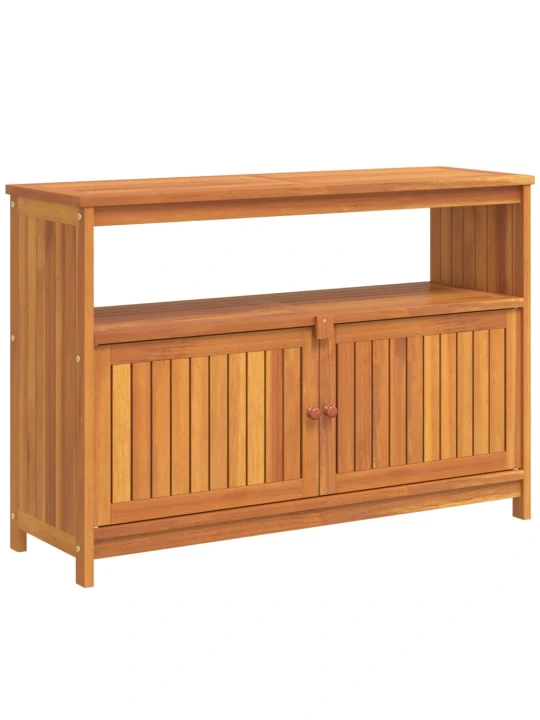 Konsolinis sodo staliukas, 110x35x75cm, akacijos masyvas
