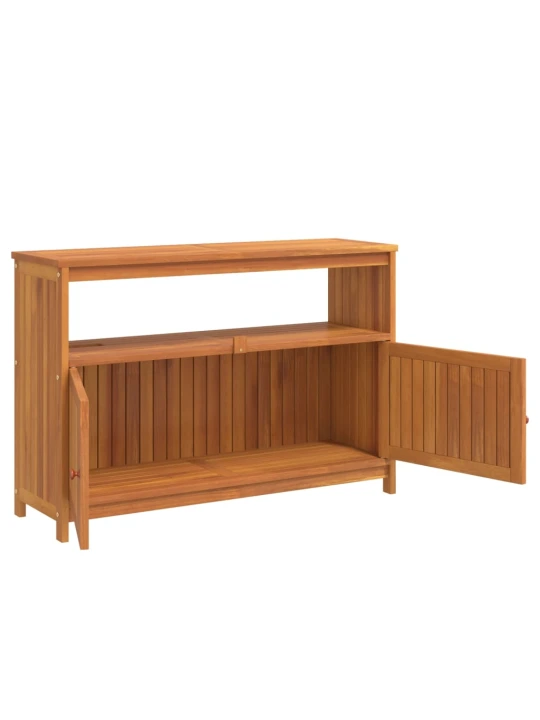 Konsolinis sodo staliukas, 110x35x75cm, akacijos masyvas