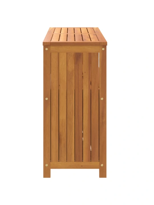 Konsolinis sodo staliukas, 110x35x75cm, akacijos masyvas