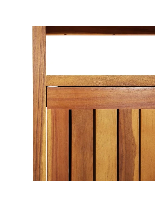 Konsolinis sodo staliukas, 110x35x75cm, akacijos masyvas