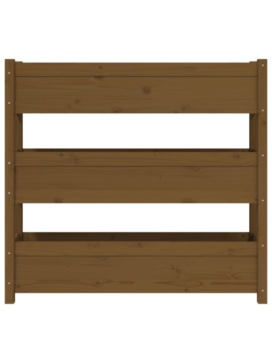 Lovelis, medaus rudas, 112x25x104,5cm, pušies medienos masyvas