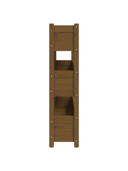 Lovelis, medaus rudas, 112x25x104,5cm, pušies medienos masyvas