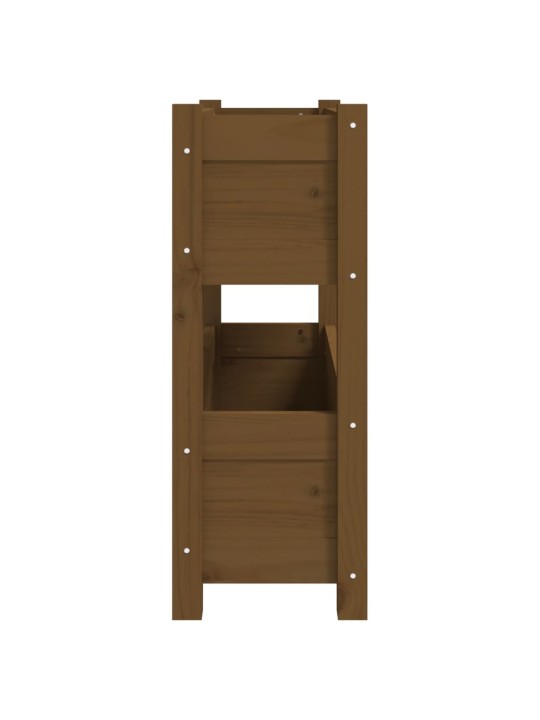 Lovelis, medaus rudas, 77x25x66cm, pušies medienos masyvas