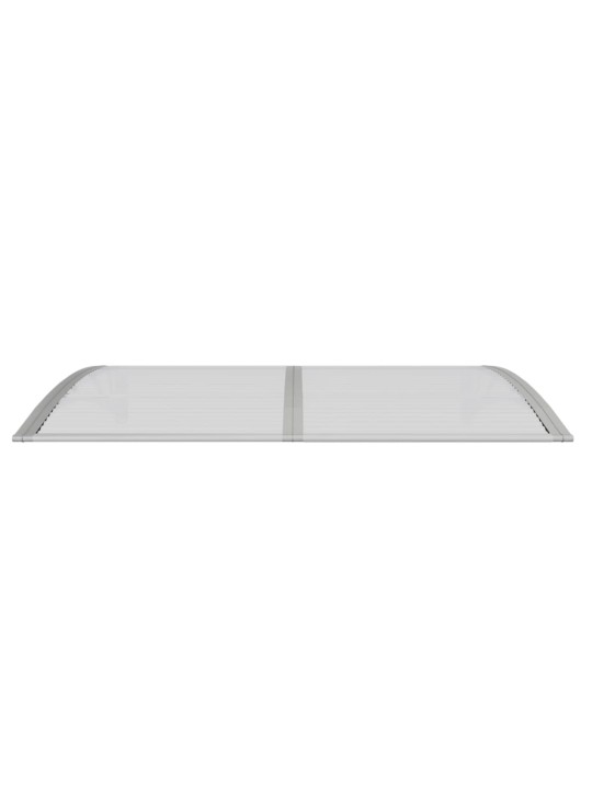Stogelis durims, pilkos spalvos, 150x100cm, polikarbonatas