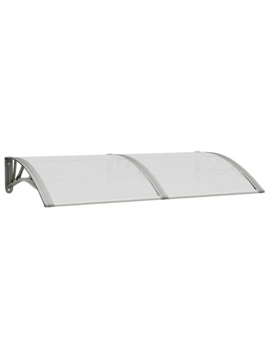 Stogelis durims, pilkos spalvos, 150x80cm, polikarbonatas