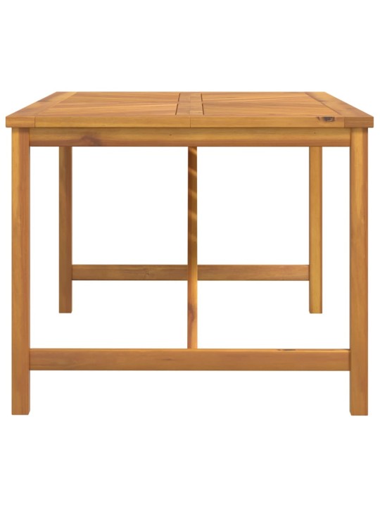 Sodo valgomojo stalas, 150x90x74cm, akacijos medienos masyvas