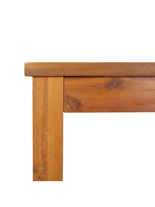Sodo valgomojo stalas, 200x90x74cm, akacijos medienos masyvas