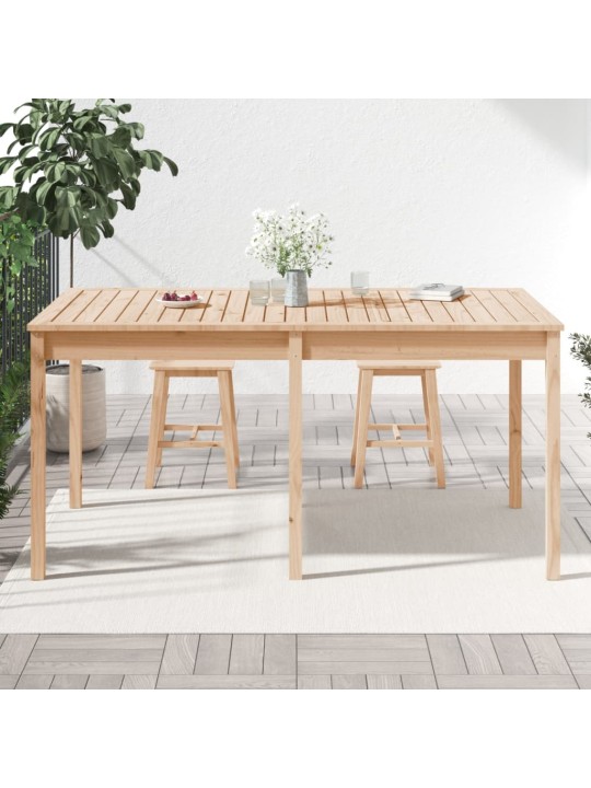 Sodo stalas, 159,5x82,5x76cm, pušies medienos masyvas