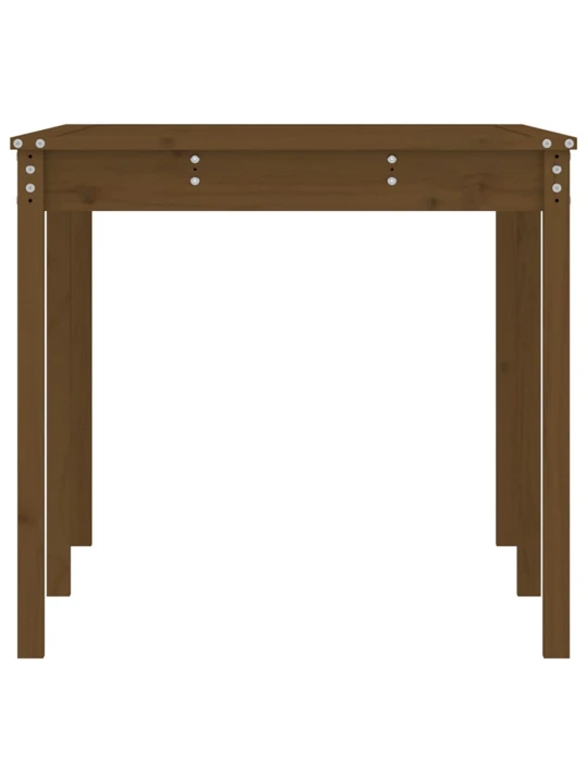 Sodo stalas, medaus rudas, 159,5x82,5x76cm, pušies masyvas