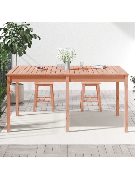 Sodo stalas, 159,5x82,5x76cm, duoglas eglės medienos masyvas