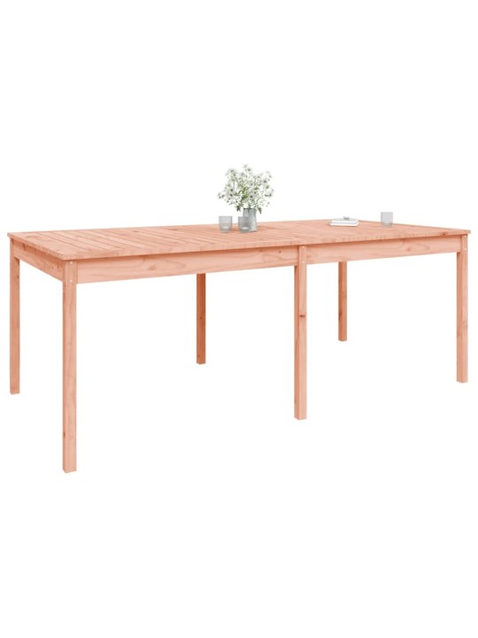 Sodo stalas, 203,5x100x76cm, duoglas eglės medienos masyvas