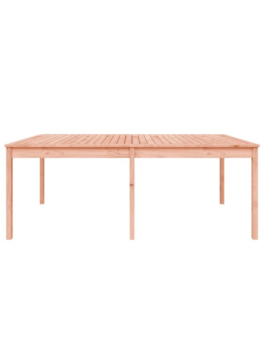 Sodo stalas, 203,5x100x76cm, duoglas eglės medienos masyvas