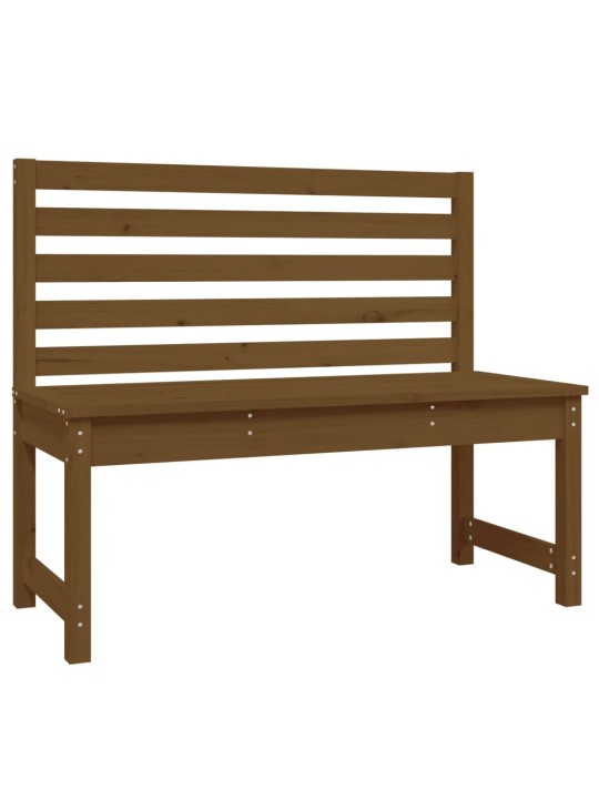 Sodo suoliukas, medaus rudas, 109cm, pušies medienos masyvas