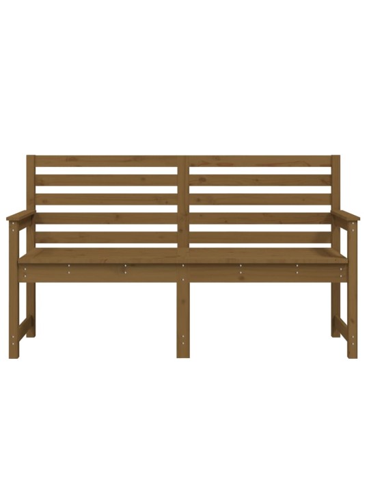 Sodo suoliukas, medaus rudas, 159,5x48x91,5cm, pušies masyvas