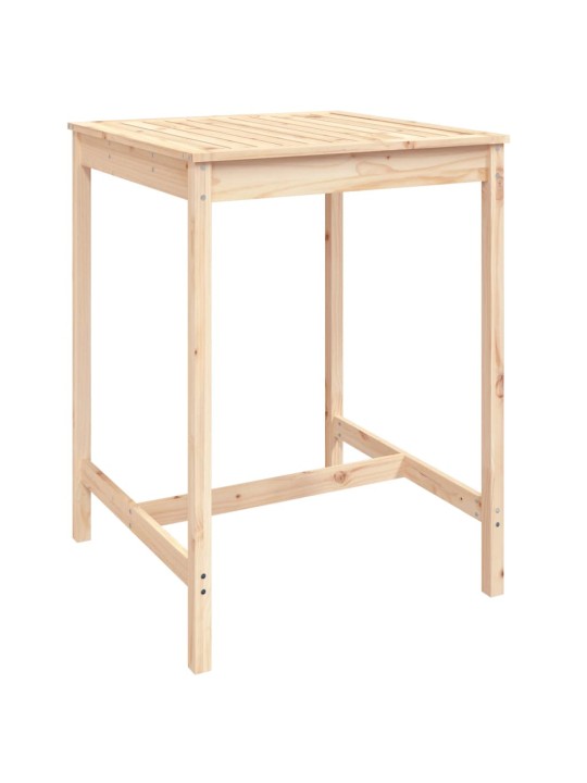 Sodo stalas, 82,5x82,5x110cm, pušies medienos masyvas