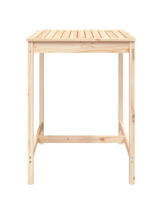 Sodo stalas, 82,5x82,5x110cm, pušies medienos masyvas
