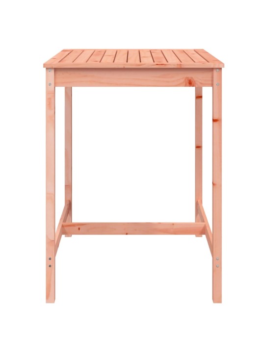 Sodo stalas, 82,5x82,5x110cm, duoglas eglės medienos masyvas