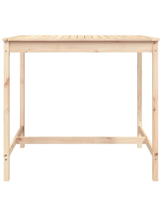 Sodo stalas, 121x82,5x110cm, pušies medienos masyvas