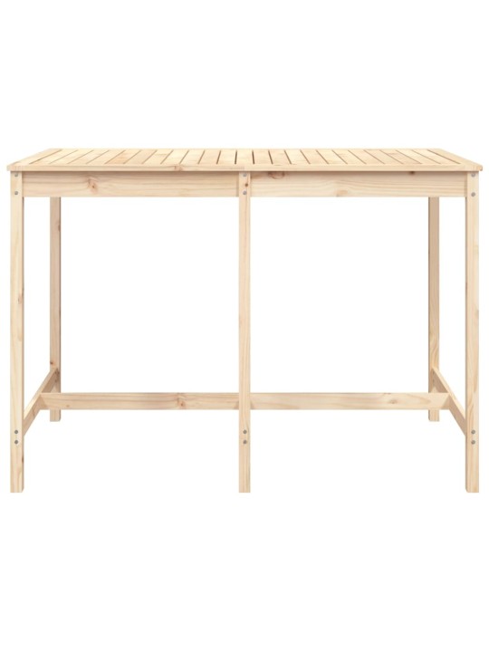 Sodo stalas, 159,5x82,5x110cm, pušies medienos masyvas