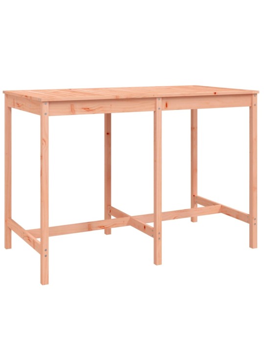 Sodo stalas, 159,5x82,5x110cm, duoglas eglės medienos masyvas