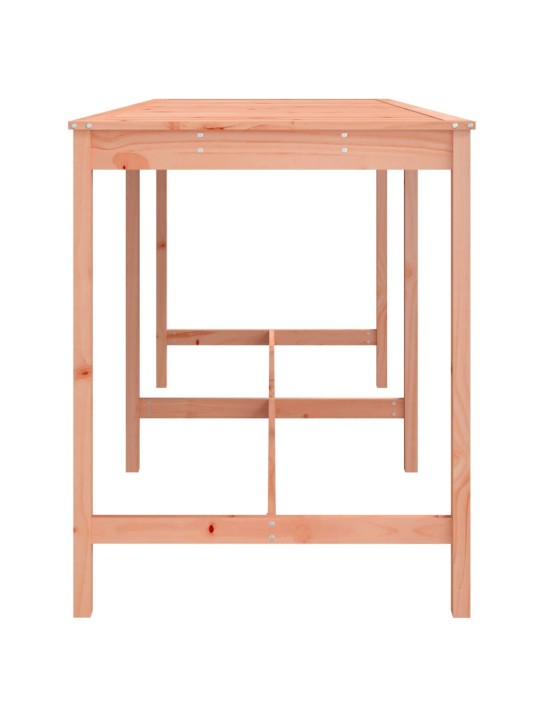 Sodo stalas, 203,5x90x110cm, duoglas eglės medienos masyvas