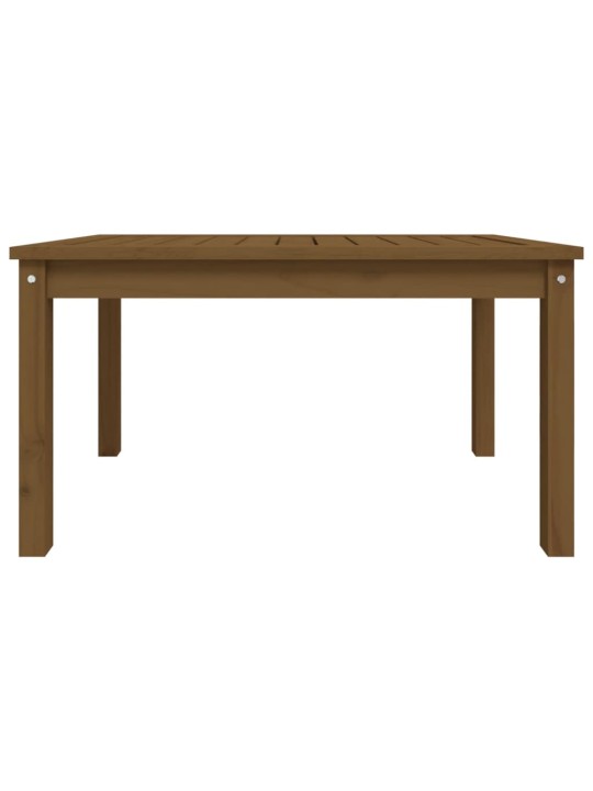Sodo stalas, medaus rudas, 82,5x50,5x45cm, pušies masyvas