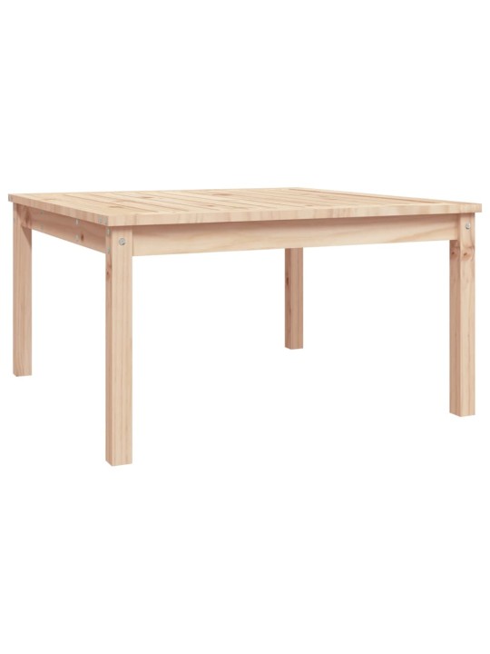 Sodo stalas, 82,5x82,5x45cm, pušies medienos masyvas