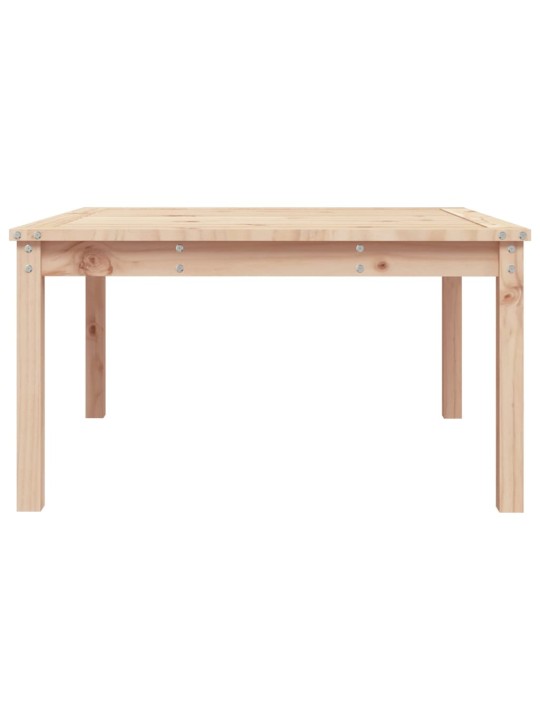 Sodo stalas, 82,5x82,5x45cm, pušies medienos masyvas