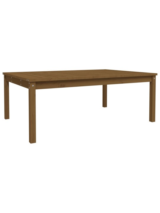 Sodo stalas, medaus rudas, 121x82,5x45cm, pušies masyvas