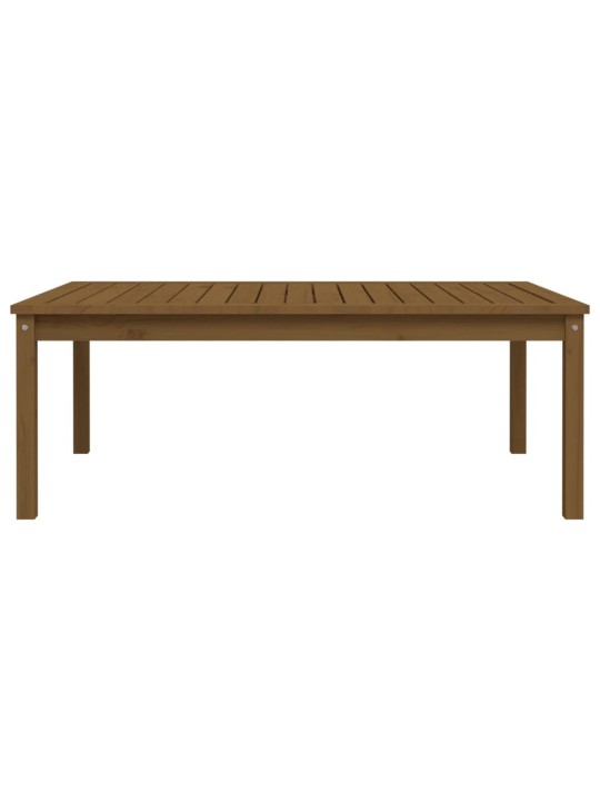 Sodo stalas, medaus rudas, 121x82,5x45cm, pušies masyvas